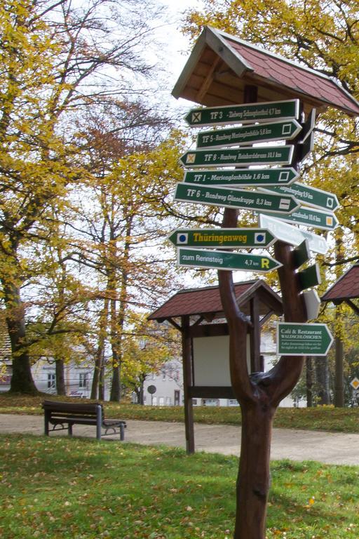 Pension Zum-Ratsherrn Friedrichroda Kültér fotó